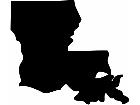  States Louisiana Decal