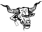  Steer Longhorn M B 1 Decal