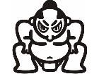  Sumo Wrestler 0 1 Decal