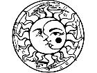  Sun Moon Glare Decal