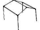 Tent Parts- Shade Canopy 1 Decal