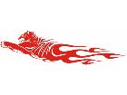  Tiger Flame 0 3 A F 1 Decal