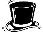  Top Hat Decal