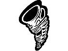  Tornado Mean Decal