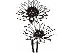  Trees Flowers Daisies P A 1 Decal