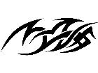  Tribal Graphic 7 Decal