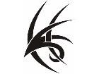  Tribal Tattoo Classic 0 0 9 B 0 0 2 1 Decal