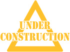  Under Construction Sign Decal