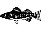  Wall Eye Fish 1 4 1 V A 1 Decal