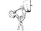  Weightlifter Bodybuilder 4 M B 1 Decal