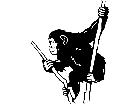  Wild Animals Chimpanzee P A 1 Decal