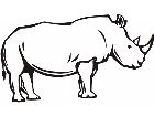  Wild Animals Rhino P A 1 Decal