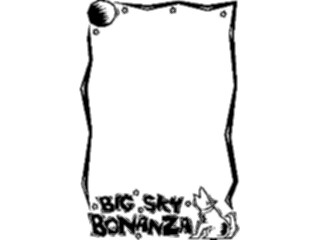 Sticker Custom Preview Image #000166 Advertising Sales Promos Big Sky Bonanza Frame