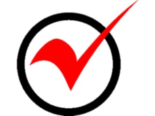 Sticker Custom Preview Image #000205 Advertising Sales Promos Checkmark2
