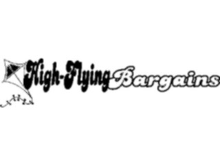 Sticker Custom Preview Image #000360 Advertising Sales Promos High Flying Bargains