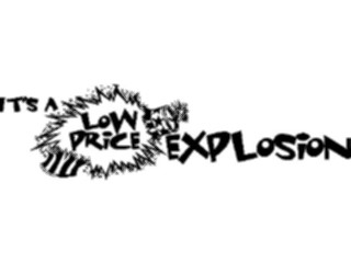 Sticker Custom Preview Image #000379 Advertising Sales Promos Itsa Low Price Explosion