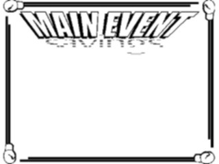 Sticker Custom Preview Image #000412 Advertising Sales Promos Main Event Savings Frame