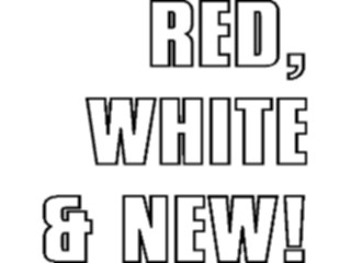 Sticker Custom Preview Image #000494 Advertising Sales Promos Red White New