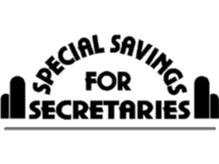 Sticker Custom Preview Image #000586 Advertising Sales Promos Savingsfor Secretaries1