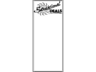 Sticker Custom Preview Image #000602 Advertising Sales Promos Sensational Deals
