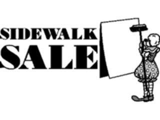 Sticker Custom Preview Image #000611 Advertising Sales Promos Sidewalk Sale