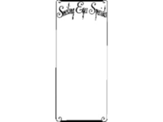 Sticker Custom Preview Image #000619 Advertising Sales Promos Smiling Eyes Specials Frame