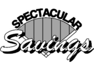 Sticker Custom Preview Image #000635 Advertising Sales Promos Spectacular Savings