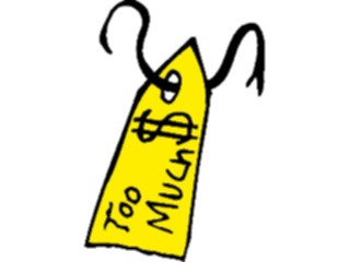 Sticker Custom Preview Image #000683 Advertising Sales Promos Too Much