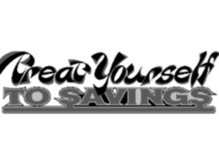 Sticker Custom Preview Image #000684 Advertising Sales Promos Treat Yourselfto Savings