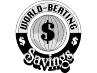 Sticker Custom Preview Image #000725 Advertising Sales Promos World Beating Savings