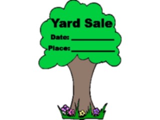 Sticker Custom Preview Image #000728 Advertising Sales Promos Yard Sale