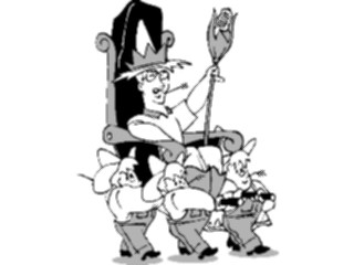 Sticker Custom Preview Image #000917 Agriculture King Farmer
