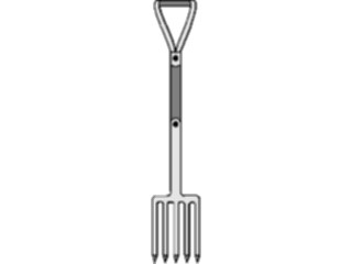 Sticker Custom Preview Image #000926 Agriculture Pitchfork1