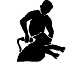 Sticker Custom Preview Image #000944 Agriculture Sheep Shearing1