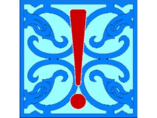Sticker Custom Preview Image #001066 Alphabets- General Ornate Ornate