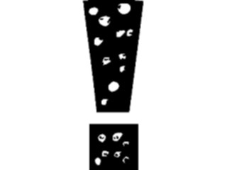 Sticker Custom Preview Image #001126 Alphabets- General Speckled Speckled