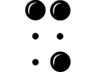 Sticker Custom Preview Image #001156 Alphabets- Specialized Braille Braille-%