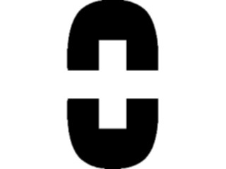 Sticker Custom Preview Image #001215 Alphabets General Abstract Abstract O2