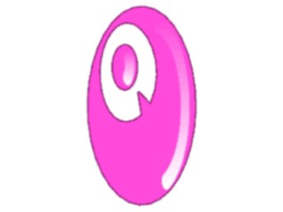 Sticker Custom Preview Image #001693 Alphabets General Bubble Gum Gum Condensed Symbol1
