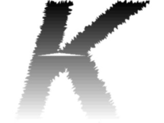 Sticker Custom Preview Image #002326 Alphabets General Charcoal Charcoal2 Charcoal Italic K1
