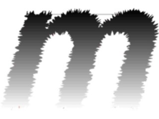 Sticker Custom Preview Image #002331 Alphabets General Charcoal Charcoal2 Charcoal Italic M2