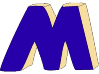 Sticker Custom Preview Image #002691 Alphabets General Colorful Colorful M