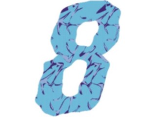Sticker Custom Preview Image #002963 Alphabets General Crinkle Crinkle Italic8