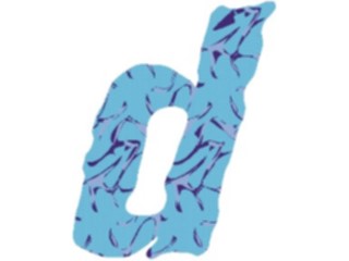 Sticker Custom Preview Image #002973 Alphabets General Crinkle Crinkle Italic D2