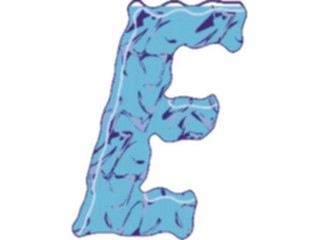 Sticker Custom Preview Image #002974 Alphabets General Crinkle Crinkle Italic E1
