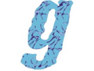 Sticker Custom Preview Image #002979 Alphabets General Crinkle Crinkle Italic G2