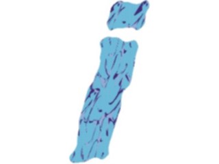 Sticker Custom Preview Image #002983 Alphabets General Crinkle Crinkle Italic I2