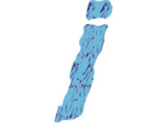 Sticker Custom Preview Image #002985 Alphabets General Crinkle Crinkle Italic J2