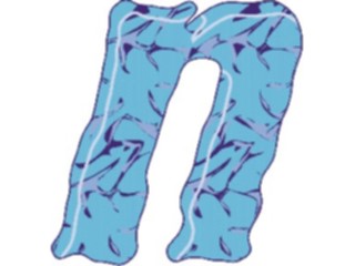 Sticker Custom Preview Image #002993 Alphabets General Crinkle Crinkle Italic N2