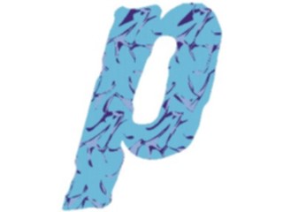 Sticker Custom Preview Image #002997 Alphabets General Crinkle Crinkle Italic P2